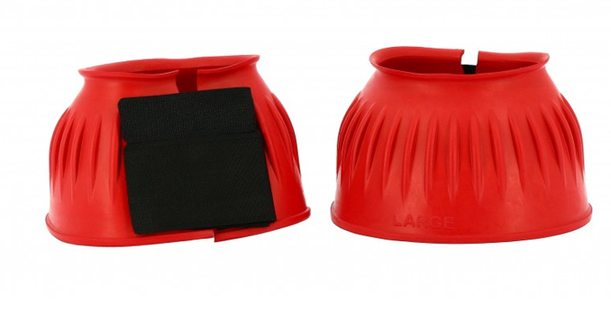 cloches norton velcro striées rouge M