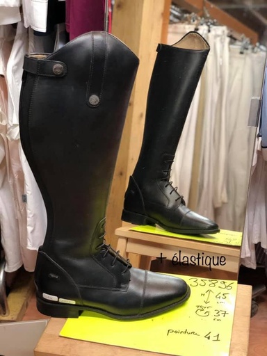 bottes privilege equitation matera lacets noir 41 L
