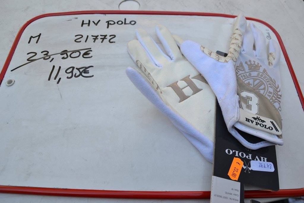 gants hvpolo blanc palma M