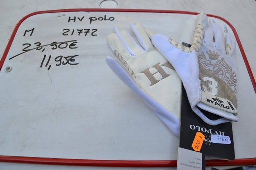gants hvpolo blanc palma M