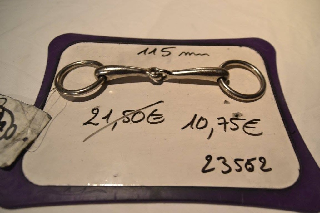 mors simple axxel 115 petits anneaux