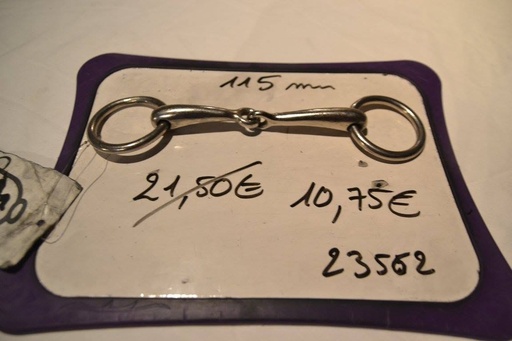 mors simple axxel 115 petits anneaux