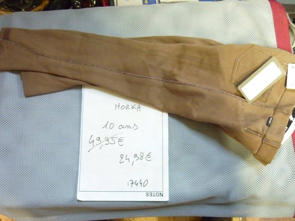 pantalon horka marron 10ans