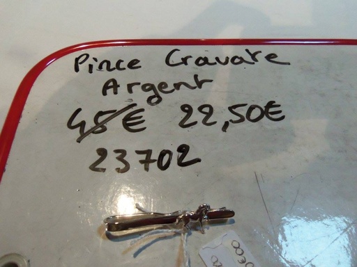 pince cravate argent cheval