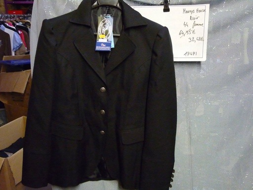 veste cc harrys horse noir 44 femme