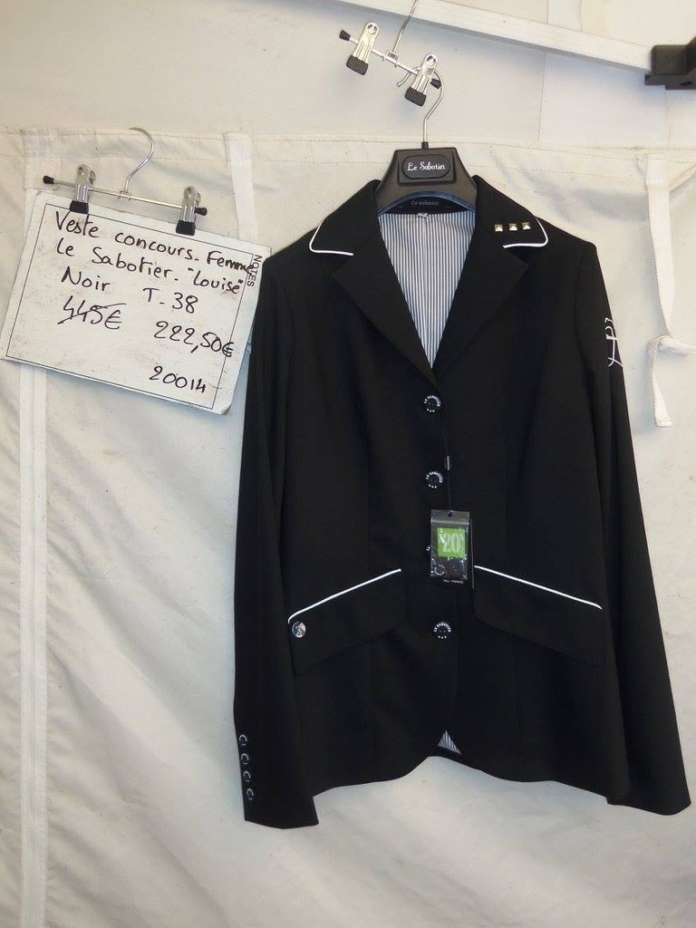 veste cc le sabotier louise 38 noir