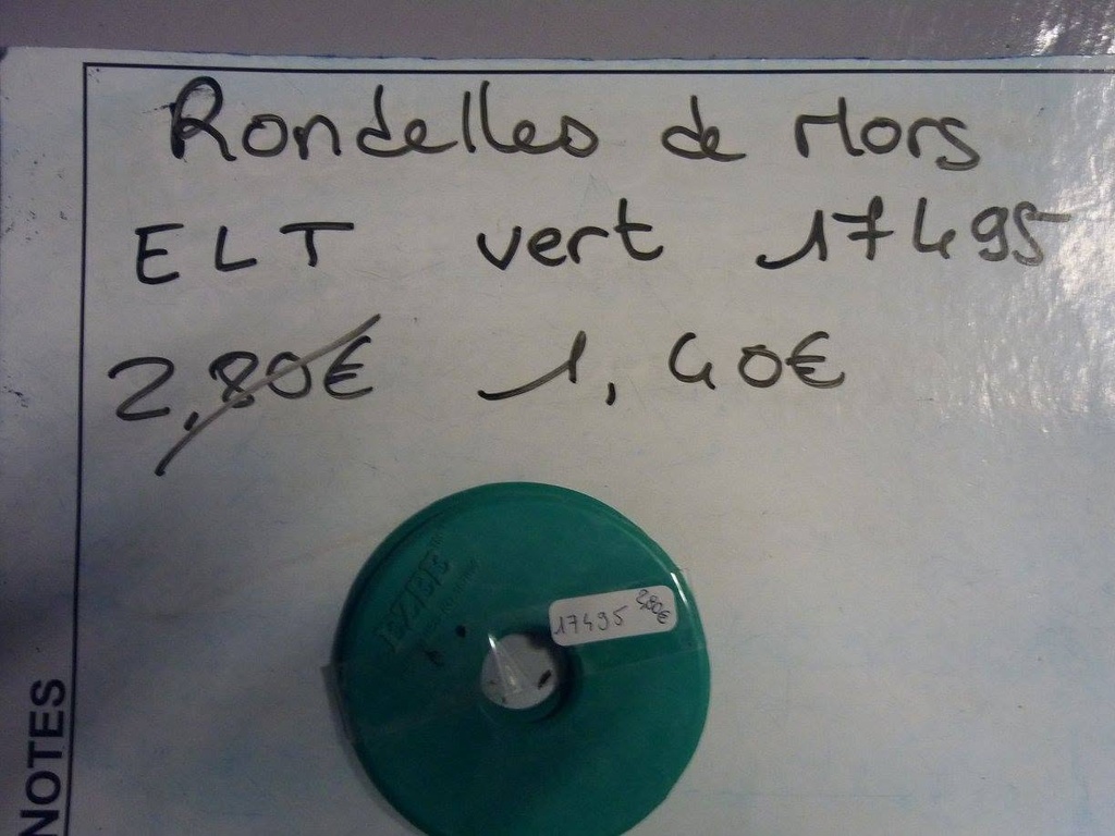 rondelles mors ezee verte