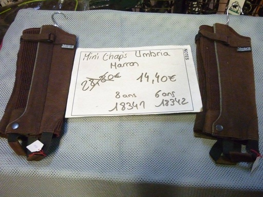 mini chaps amara umbria marron 8ans