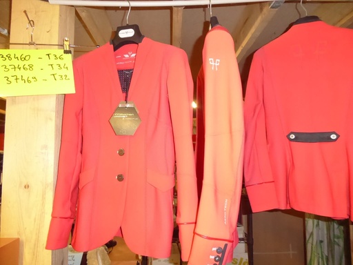 veste concours horse pilot femme rouge 32