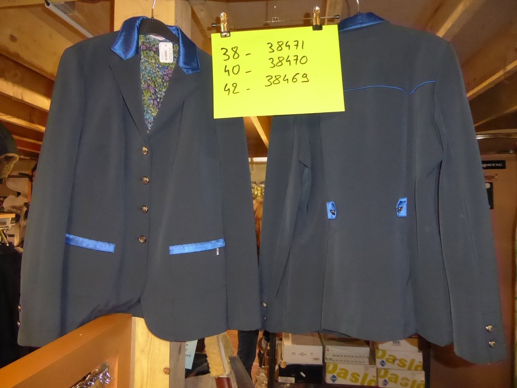 veste concours sarm hippique azalea marine femme 40fr 46it