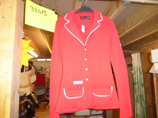 veste concours spooks show rouge/blanc femme XXS