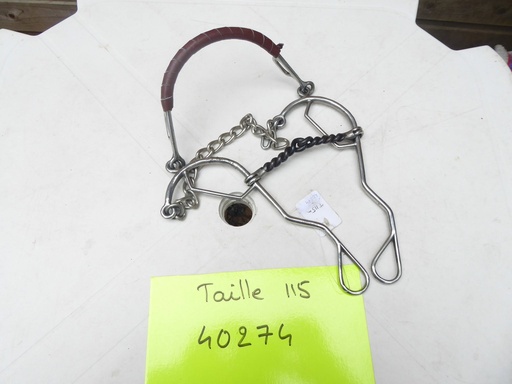 mors tandem fin torsadé 115
