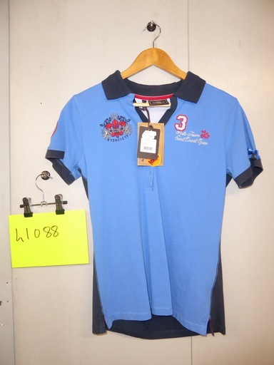 polo HV polo bannister bleu femme L