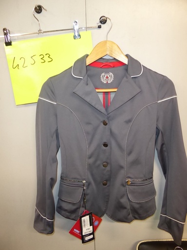 veste concours fair play viki strass gris fille 158
