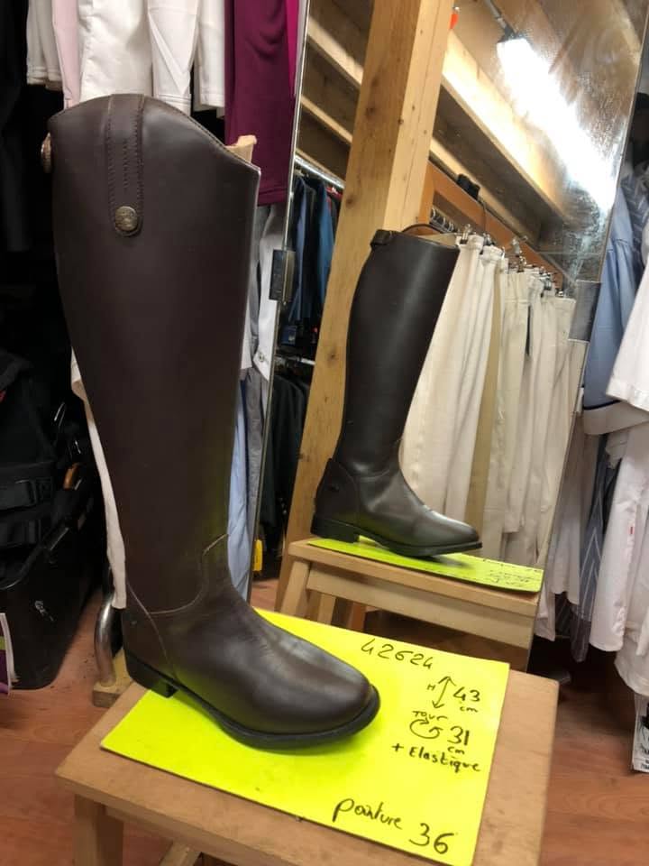 bottes horka marron 36