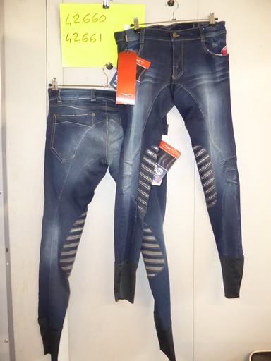 pantalon animo mirage jean bleu femme 48it 42fr