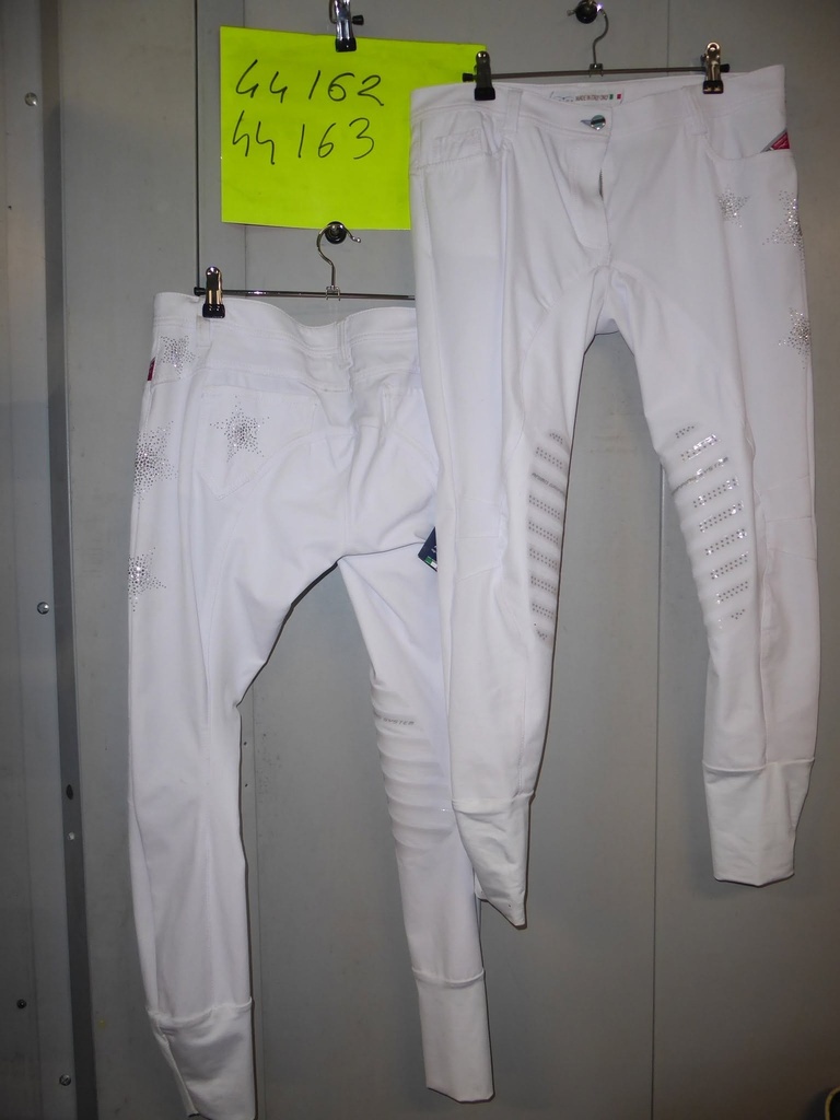 pantalon animo nukino blanc etoiles strass femme 44fr ?