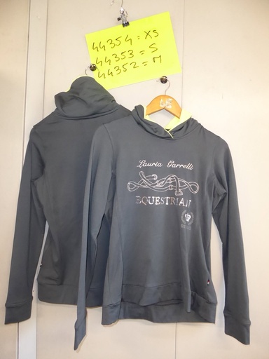 sweat lauria garrelli gris femme XS