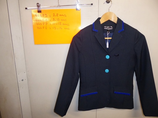 veste concours HKM passe-poil