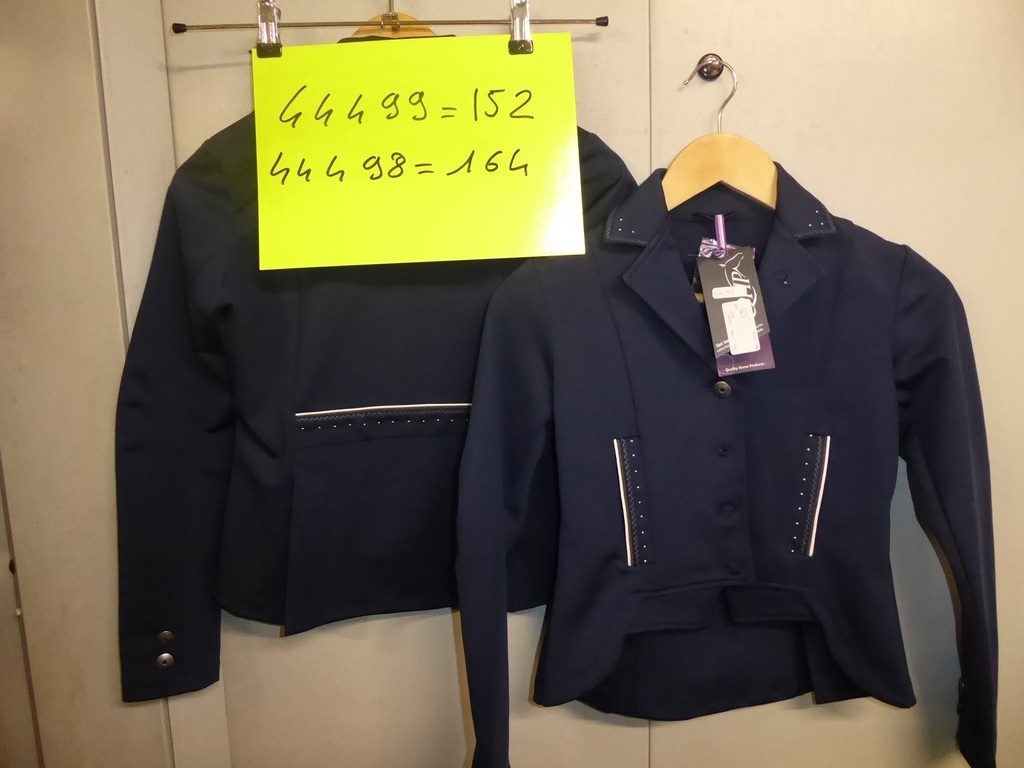 veste concours QHP mini-frac layla strass