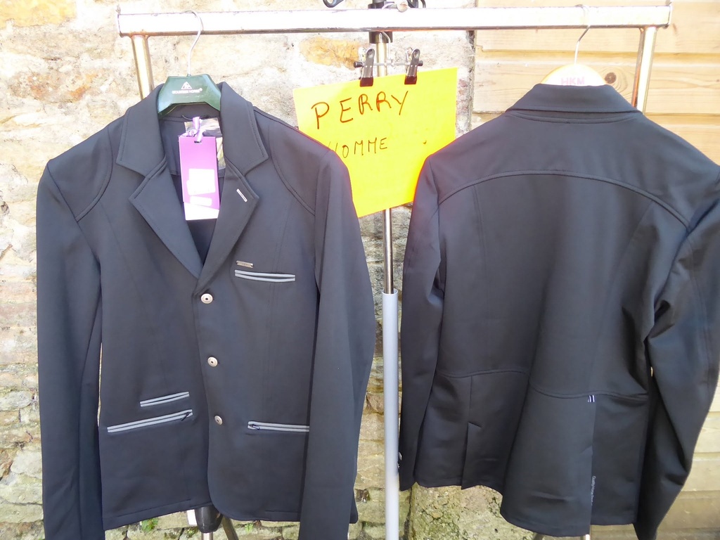 veste concours QHP perry homme noir 46