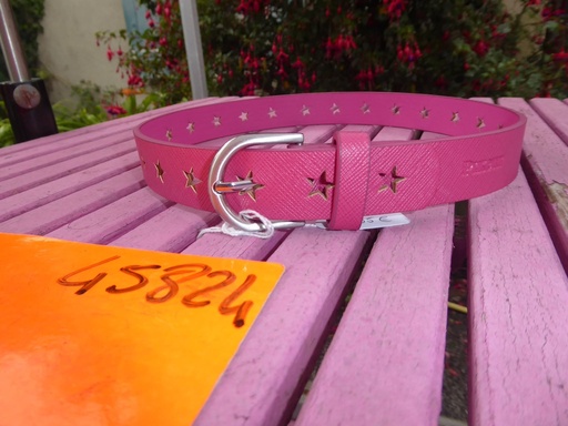 ceinture rose etoiles 70cm