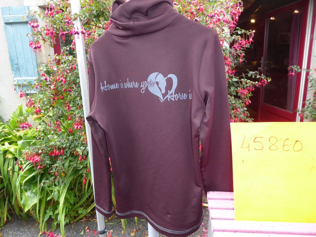 sous pull BR hilda bordeaux 128 (8ans)