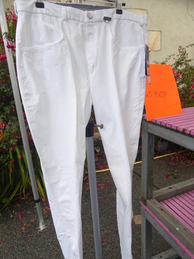 pantalon harry's horse gentle blanc homme 44
