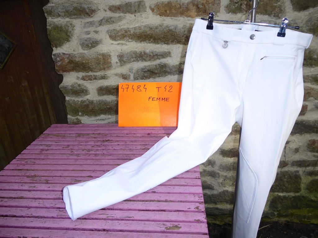 pantalon pikeur princesse blanc femme 42 fr