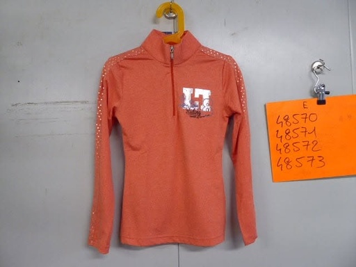 T SHIRT harry's horse LOULOU SWINTON manches longues corail 6Ans