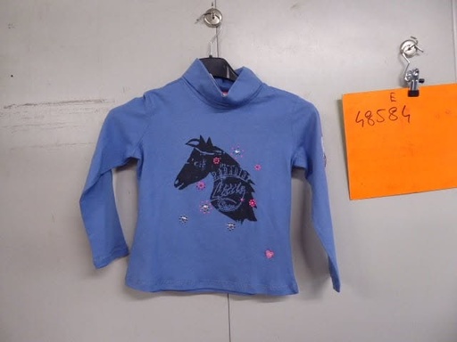 T-shirt HKM PARADISO manches longues BLUE 2/4Ans