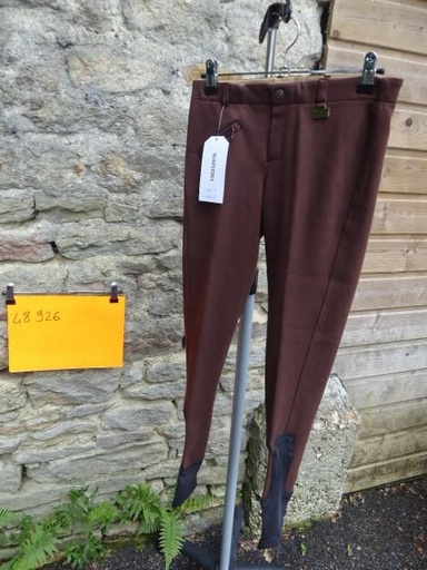 pantalon performance pull on choco 16ans