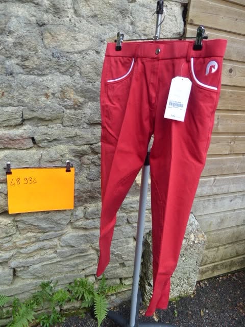 pantalon performance ariane rouge femme 42
