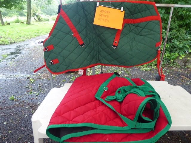 couverture boxe 100 gr ? Rouge/vert 115