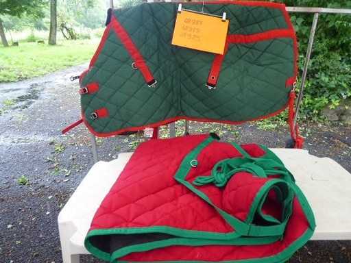 couverture boxe 100 gr ? Rouge/vert 115