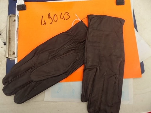 gants cuir fin