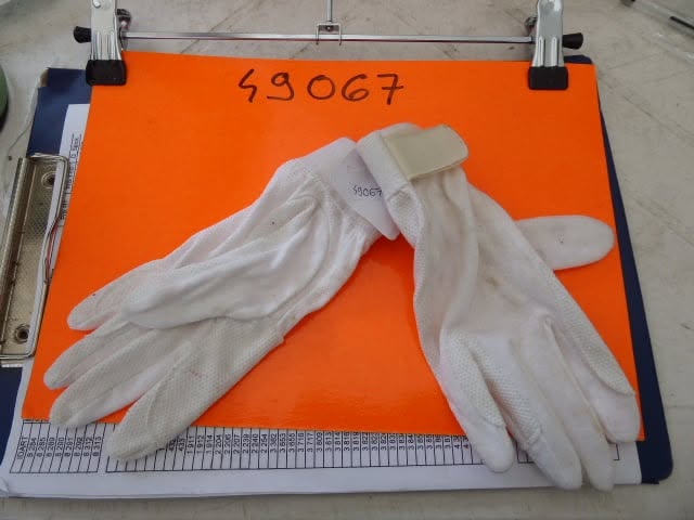 gants coton fin
