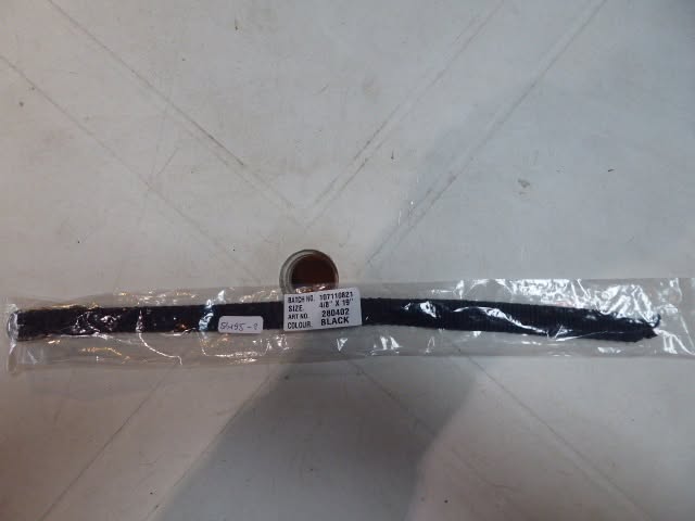 lanieres eperons nylon noir