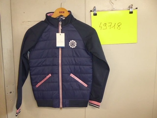 blouson equitheme « campus » indigo