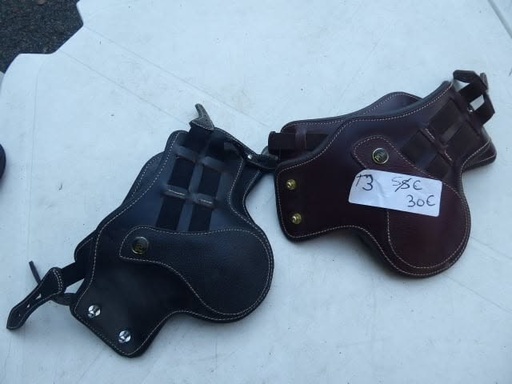 protege boulets cuir bouton taille (cheval)