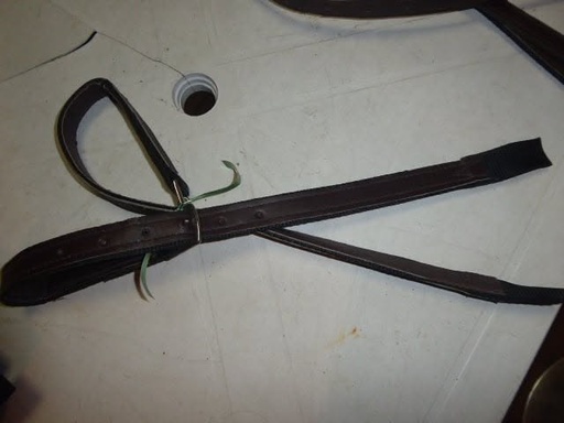 etrivieres dressage marron foncé 60cm