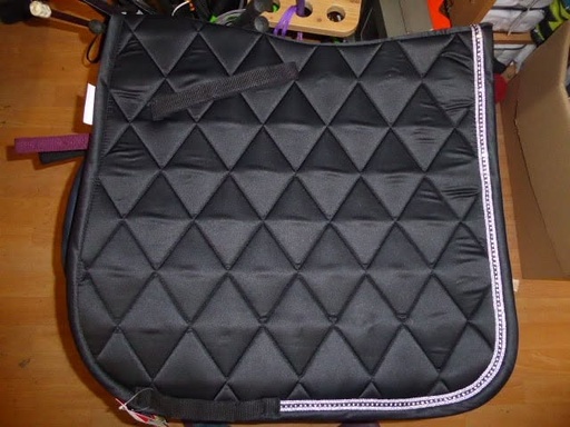 tapis equitheme diamond cheval dressage noir