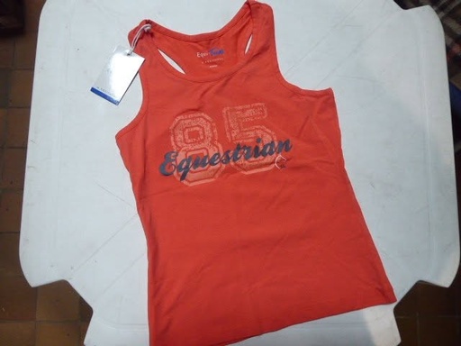 T-shirt debardeur equitheme TRC85