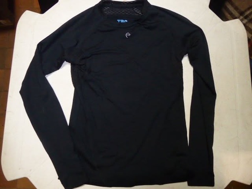 T-shirt equitheme TRC respirant manches longues noir 12ans