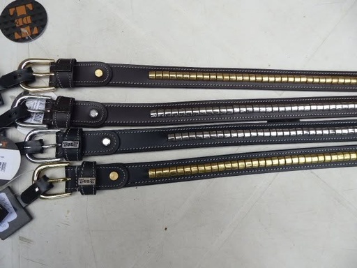 ceinture clincher T de T noir doré 85cm