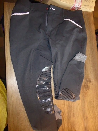 pantalon equit'm ribbon gris homme 46