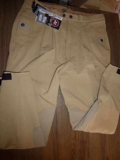 pantalon nicolas touzaint beige homme 46
