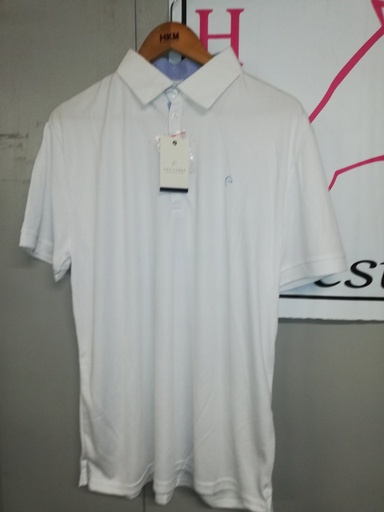 polo concours equitheme mesh blanc homme XL