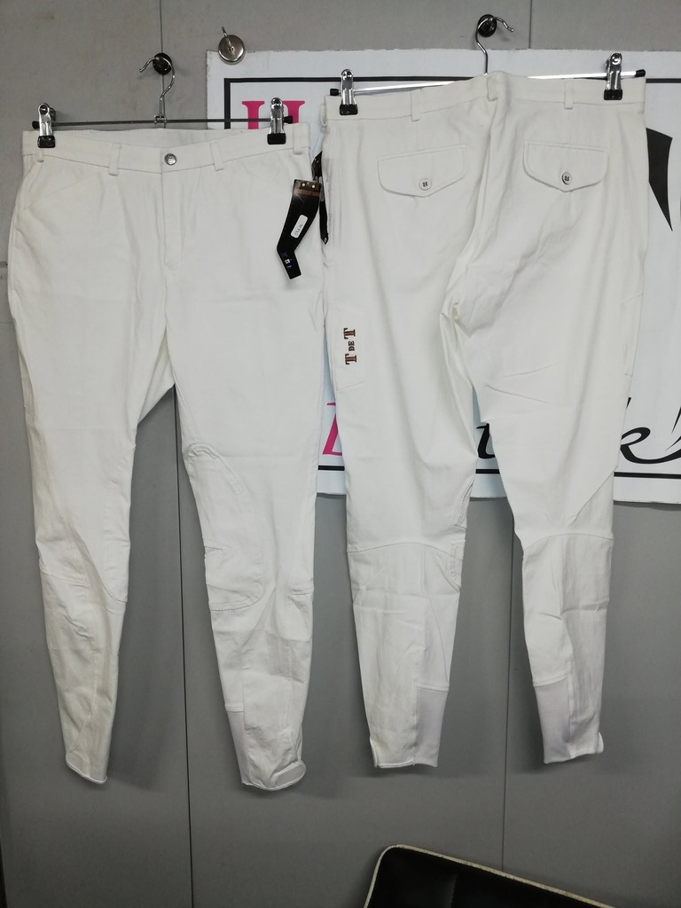pantalon T de T z design blanc homme 42