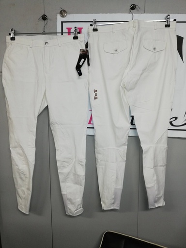 pantalon T de T z design blanc homme 42